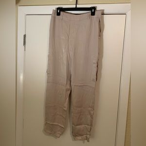 Silk pants